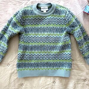 Little English boys Fair Isle Sweater in size 5